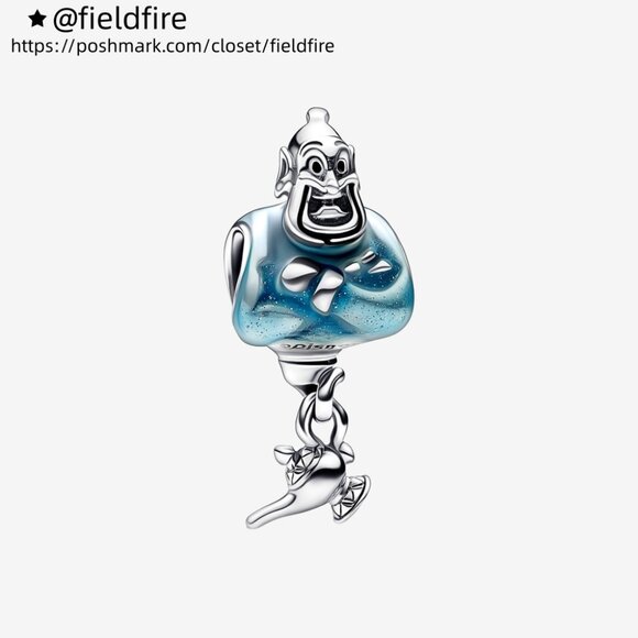Pandora Disney Aladdin Genie & Lamp Charm - Picture 1 of 3
